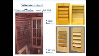 Window Louvered شباك شيش شمسية [upl. by Nnaeel]