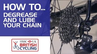 How to degrease and lube your bike chain [upl. by Faria]