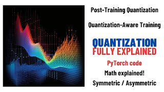 Quantization explained with PyTorch  PostTraining Quantization QuantizationAware Training [upl. by Lattonia]