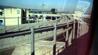 On AirTrain shuttle system at San Francisco International Airport SFO [upl. by Nayr686]