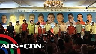 TV Patrol Kumpletong senatorial slate nina Poe at Chiz [upl. by Maurilla7]