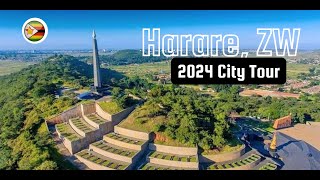 BEAUTIFUL Harare City How Zimbabwe Looks in 2024 [upl. by Amliv483]