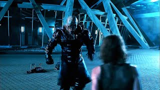 Final Fight with Nemesis  Resident Evil 2 Apocalypse Open Matte [upl. by Yelsiap]