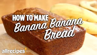 How to Make Moist Banana Bread  The Bomb [upl. by Cul]