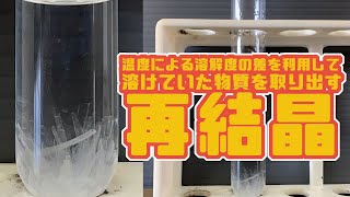 【予習•復習】溶解度のさを利用して水に溶けた物質を取り出す【中1理科】 [upl. by Cchaddie190]