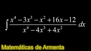 integracion por fracciones parciales ejemplo 66 [upl. by Tedd503]