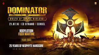 Neophyte 25 years of hardcore  Dominator 2018 [upl. by Hsirap667]