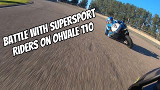 RIDING THE OHVALE 110 WITH SUPERSPORT RIDERS [upl. by Ettennor]