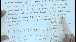 Mod01 Lec23 Sampling Distributions  I [upl. by Siffre]