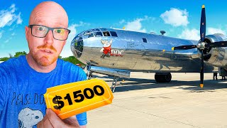 I Spent 1500 On A B29 Superfortress Flight  Was it Worth It [upl. by Issak]