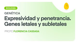 Expresividad y penetrancia Genes letales y subletales  Biología  Genética  V10  Egg Educación [upl. by Ardna]