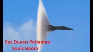 Karmaşik Tv  Sonic boom nedir ses f16 jetler ses hizini aşinca ses duvari patlaması [upl. by Atsyrhc]