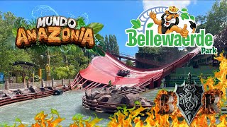 Bellewaerde Park New 2024 Amazonia  Onride [upl. by Kina]