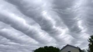 Wave clouds  Undulatus Asperatus [upl. by Vins445]