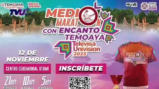 Medio Maratón con Encanto Temoaya 2023 [upl. by Tilla]