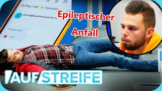 Plötzlich umgekippt WIESO erlitt der Azubi den EPILEPTISCHEN ANFALL 😧 😧  Auf Streife  SAT1 [upl. by Leuname]