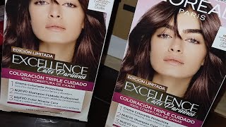 Nuevo Tinte de LOréal Cafés Parisinos tono mocha  aplicación y reseña [upl. by Romola170]