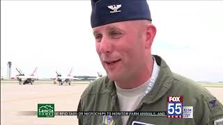 Fort Wayne Air Show brings out thousands [upl. by Leiad816]