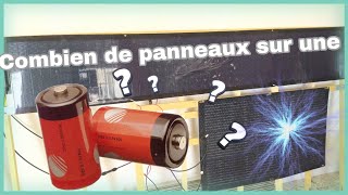 Comment calculer le nombre de panneaux solaires max sur une station dénergie [upl. by Liag412]