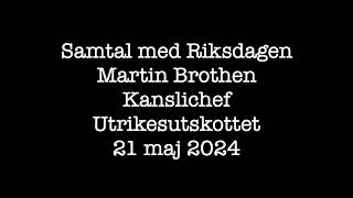 Varför står inte Nato med i Grundlagen Jag ringer Riksdagen 21 maj 2024 [upl. by Beverlie420]