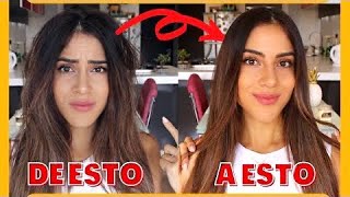 COMO ELIMINAR EL FRIZZ O CABELLO ESPONJADO AL INSTANTE Trucos que SI Funcionan♡│Mirianny [upl. by Meredi]