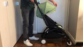 How to Open and Close the Babyzen Yoyo Stroller [upl. by Nuoras]