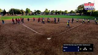 Pharoahs vs 45s  652024  Park District of Forest Park Mens Major League 16quot Softball [upl. by Dnalyag860]