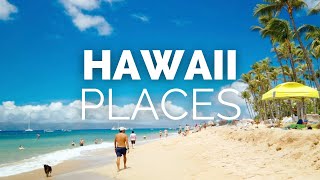 10 Best Places to Visit in Hawaii  Travel Video [upl. by Dosia513]