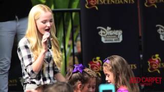 Dove Cameron Singing her song quotIF Onlyquot LIVE at Downtown Disney DescendantsFanEvent Descendants [upl. by Airbmak]