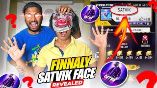 Satvik Face Reveal 😱  Garena Free Fire Max [upl. by Ploch249]