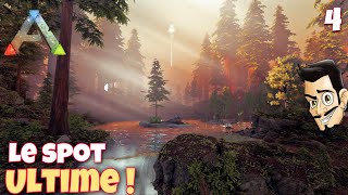 JE MINSTALLE SUR LE MEILLEUR SPOT DE THE ISLAND   EP 4  ARK THE ISLAND FR  Ark Survival Evolved [upl. by Camala]