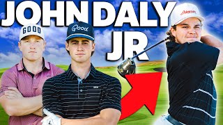 We Challenged John Daly Jr To an 18 Hole Rematch [upl. by Tnomad]