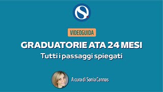 TUTORIAL  Graduatorie ATA 24 mesi tutti i passaggi spiegati passo dopo passo [upl. by Sirovat164]