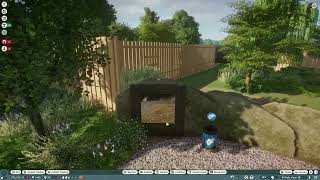 Planet Zoo Oxonian Zoo franchise mode Staff Area EP 3 [upl. by Owades542]