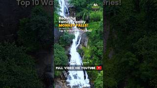 Monkey Falls  Must visit Family Place  Pollachi Valparai Coimbatore [upl. by Ful]