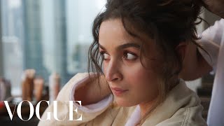 Alia Bhatt Gets Ready for the Met Gala  Last Looks  Vogue [upl. by Clercq]