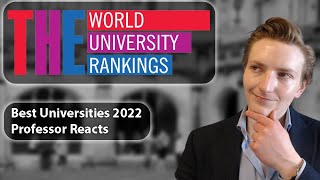 Times Higher Education Ranking 2022 Best universities in the world  Methodology dissected [upl. by Ahsenroc]