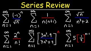 Calculus 2  Geometric Series PSeries Ratio Test Root Test Alternating Series Integral Test [upl. by Akenihs656]