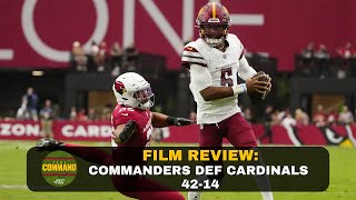 Film Review Commanders Defeat Cardinals 4214  Take Command [upl. by Voltz]