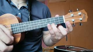 Celoso Santa Fe Klan Tutorial en ukulele 🎶 [upl. by Arocat]