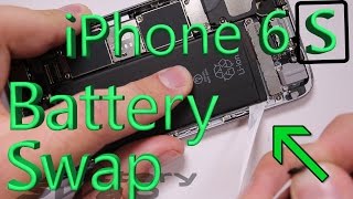 iPhone 6S Battery Replacement in 3 minutes Easy Method [upl. by Lein]