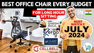 Top 5 Best Office Chair 2024 available on Amazon in Every Budget  Best Office Chair 2024 India [upl. by Ariday]