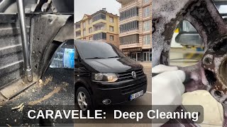 Transforming a CARAVELLE Paint Restoration and Deep Interior Cleaning [upl. by Merla]