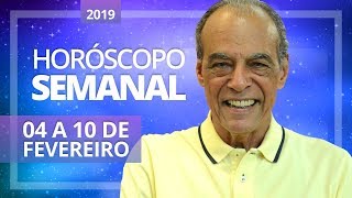 HORÓSCOPO SEMANAL 04 a 10 de Fevereiro de 2019  João Bidu [upl. by Danyluk]