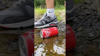 Bushcraft skills 😱 bushcraft survival forest cocacola camping outdoors [upl. by Noam]