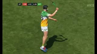 Cork v Offaly Highlights  2023 U20 Hurling Final [upl. by Mahtal]