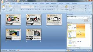 PowerPoint Tutorial How to copy slides from one presentation to another [upl. by Llerihs]