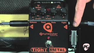 Video Review  Amptweaker Pedals TightMetal Distortion [upl. by Ciredor]