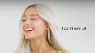 Ariana Grande Needing Glasses for 2 Minutes Straight [upl. by Affra]