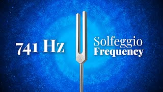 741 Hz Solfeggio Frequency  Tuning Fork  Activate Intuition and Enhance SelfAwareness  Pure Tone [upl. by Mulcahy980]